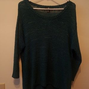 Turquoise sweater